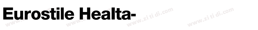 Eurostile HeaIta字体转换